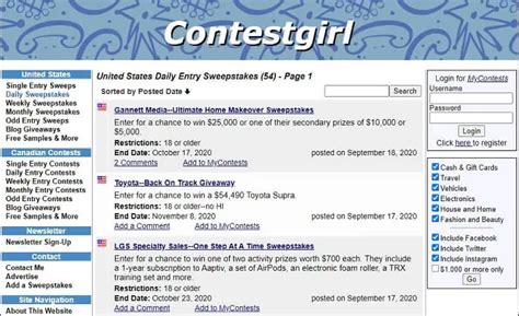 contest girl sweepstakes|How to Win Online Sweepstakes and Contests.